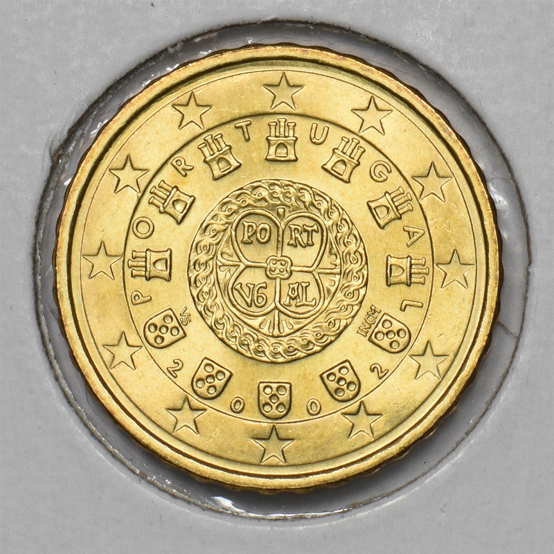 Portugal 2002 10 Euro Cent Afonso Henriques P903464 combine shipping0