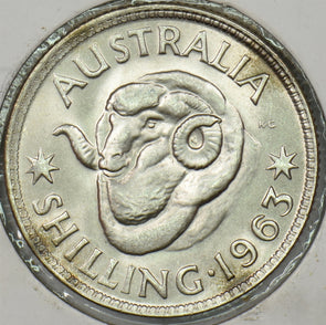 Australia 1963 Shilling Ram animal P150156 combine shipping0