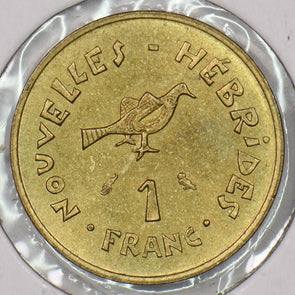 France 1970 Franc Bird animal New Hebrides P190313 combine shipping2
