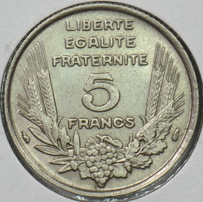France 1933 5 Francs P190557 combine shipping1