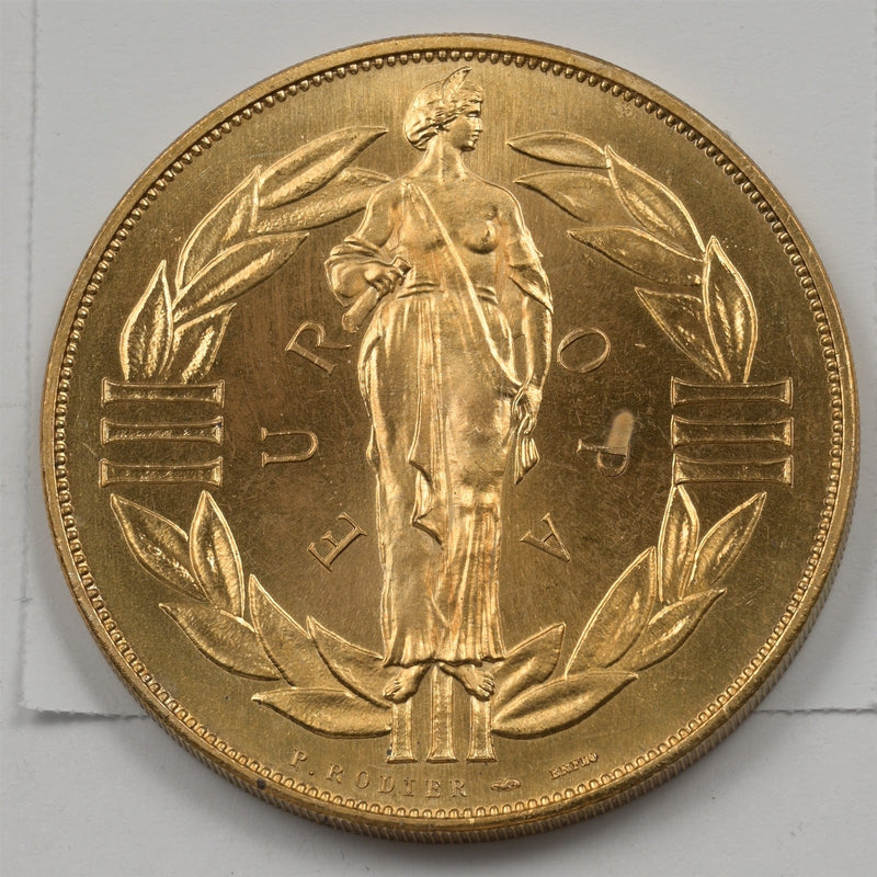 France 1979 Europa III ECU Medal P1913670