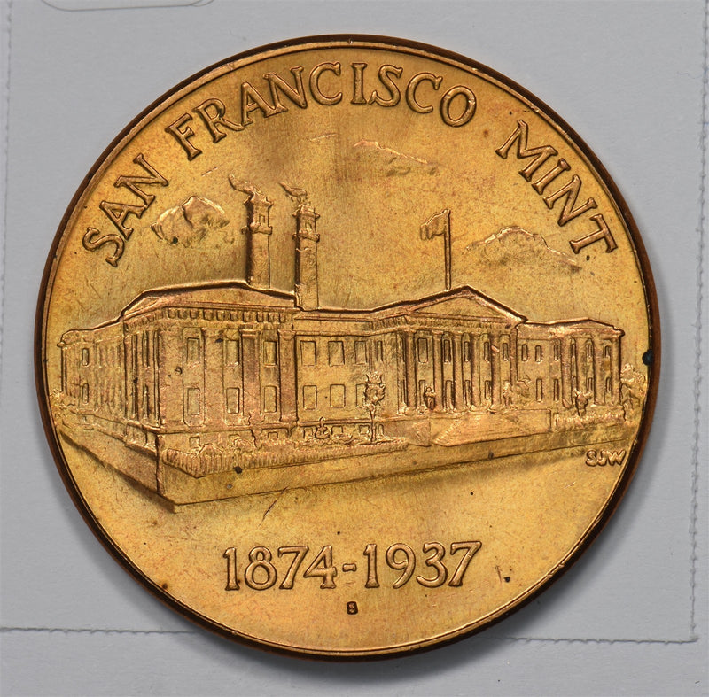 1874-1937-S San Francisco Mint Commemorative Medal P9030820