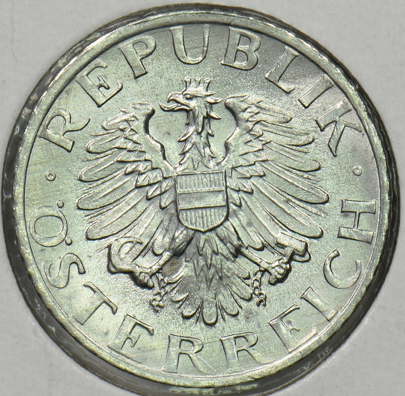 Austria 1986 5 Groschen Eagle animal P190368 combine shipping0