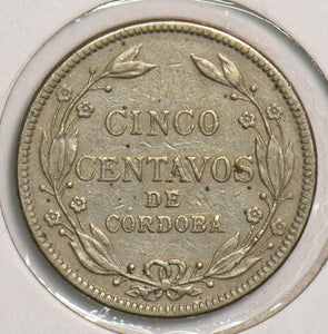 Nicaragua 1938 5 Centavos P290268 combine shipping2
