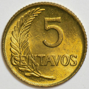 Peru 1954 5 Centavos P290023 combine shipping1