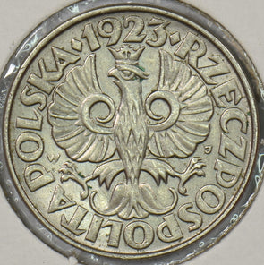 Poland 1923 20 Groszy Eagle P190567 combine shipping0