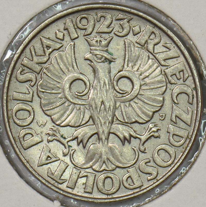 Poland 1923 20 Groszy Eagle P190567 combine shipping0