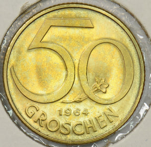 Austria 1964 50 Groschen P900279 combine shipping1