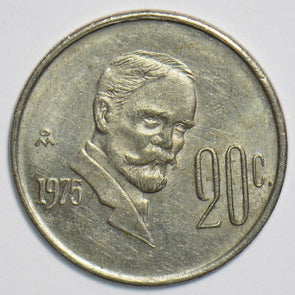Mexico 1975 20 Centavos Eagle animal Snake P900028 combine shipping0