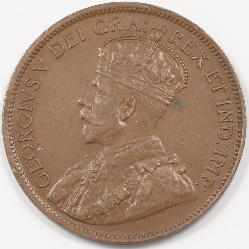 Canada 1918 George V Large Cent P9040100