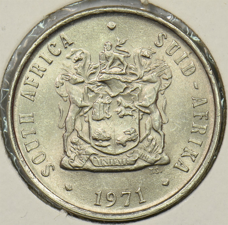 South Africa 1971 10 Cents P900294 combine shipping0