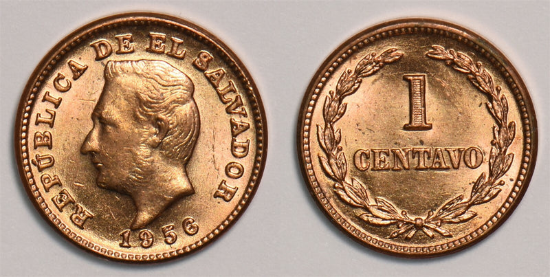 El Salvador 1956 Centavo P190192 combine shipping0