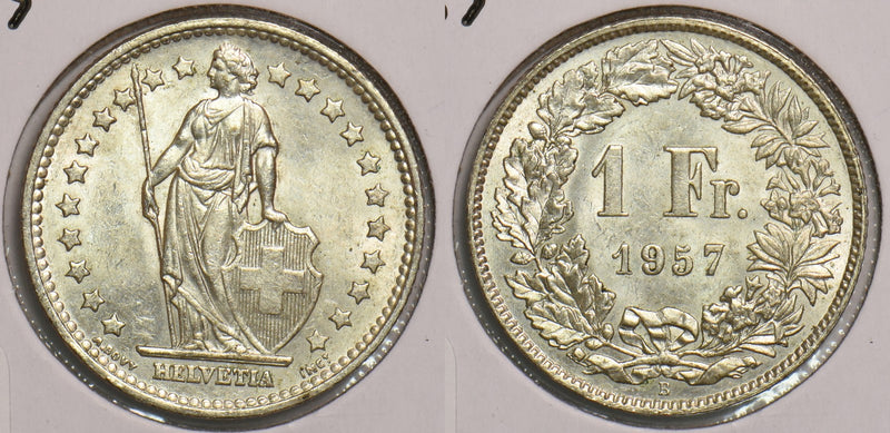 Switzerland 1957 Franc P240010 combine shipping0