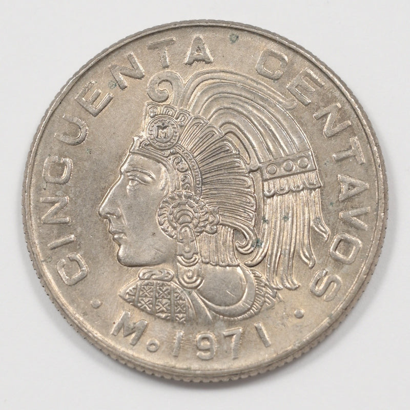 Mexico 1971-MO Cuauhtémoc 50 Centavos P9044790