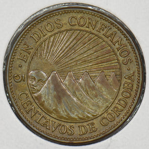 Nicaragua 1943 5 Centavos P290379 combine shipping2