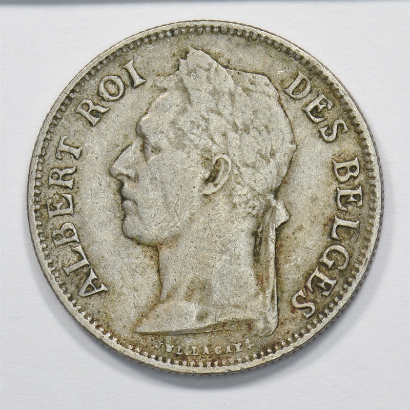 Belgian Congo 1926 Albert I 50 Centimes P151129 Choice EF0
