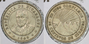 Nicaragua 1946 25 Centavos P290398 combine shipping0