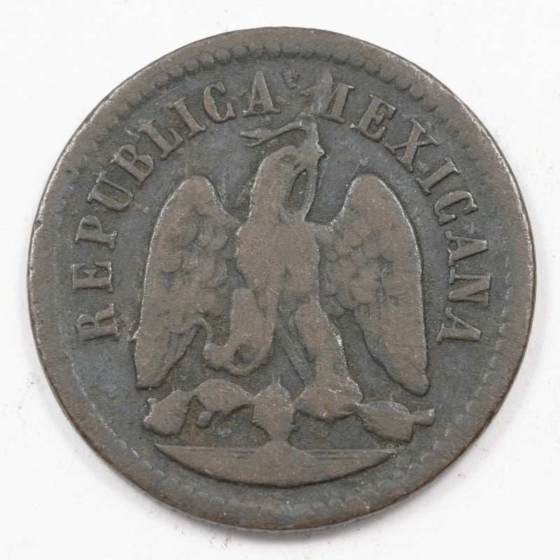Mexico 1879- Mo Republic Centavo P9039380