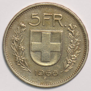 Switzerland 1968 5 Francs P150135 combine shipping2