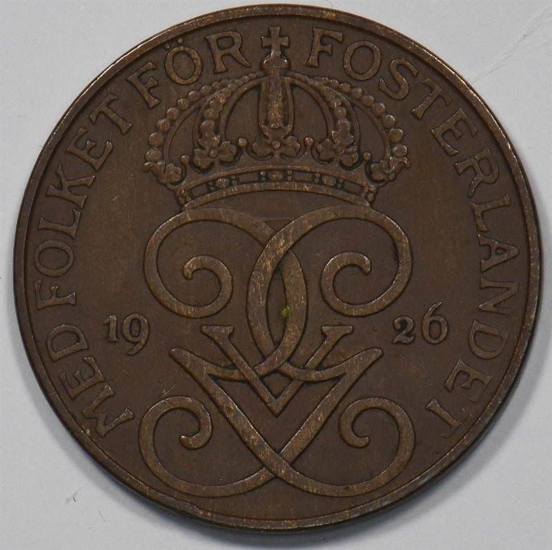 Sweden 1926 5 Ore Gustav V P150879 combine shipping0