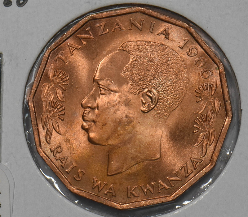 Tanzania 1966 5 Senti Julius Kambarage Nyerere P150839 combine shipping0