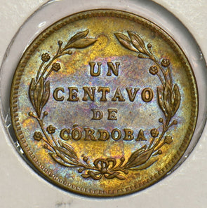 Nicaragua 1943 Centavo UNC P290212 combine shipping2