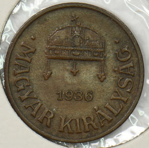 Hungary 1936 BP Filler P900490 combine shipping0