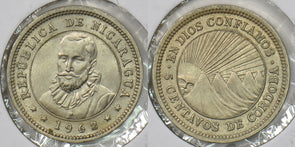Nicaragua 1962 5 Centavos P490200 combine shipping0