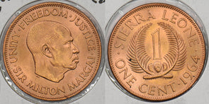 Sierra Leone 1964 Cent P190335 combine shipping0