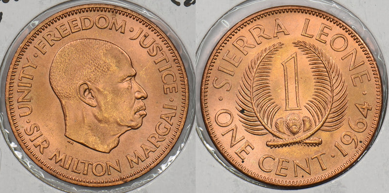 Sierra Leone 1964 Cent P190335 combine shipping0