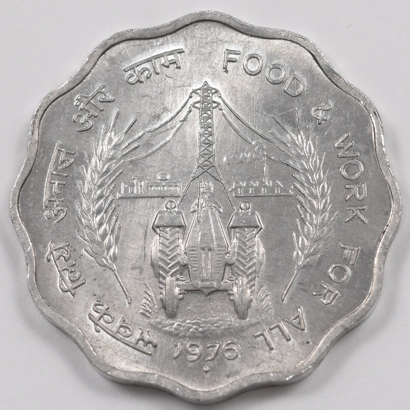 India 1976 FAO-Food and Work for All 10 Paise P1917370