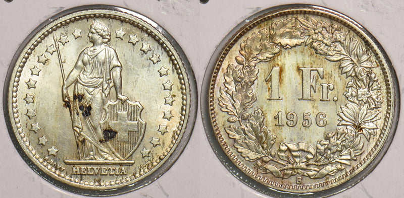 Switzerland 1956 Franc P240009 combine shipping0