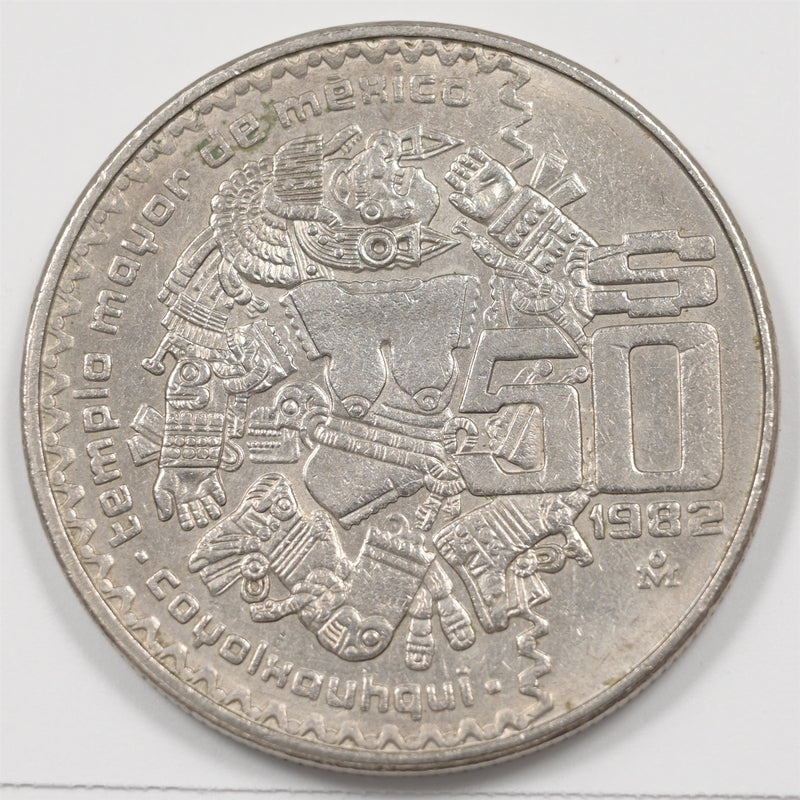 Mexico 1982-MO Coyolxauhqui 50 Pesos P9044900