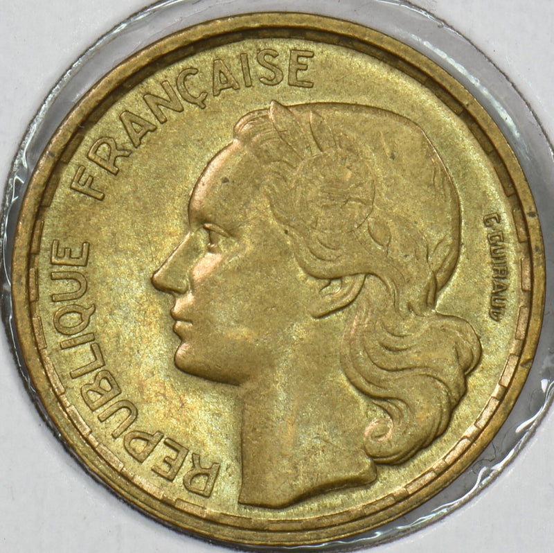 France 1953 B 10 Francs Rooster P190602 combine shipping0