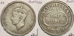 Seychelles 1939 Rupee P490087 combine shipping0