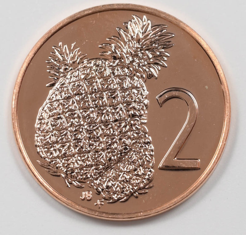 Cook Islands 1977 2 Cent Elizabeth II P904595 combine shipping0