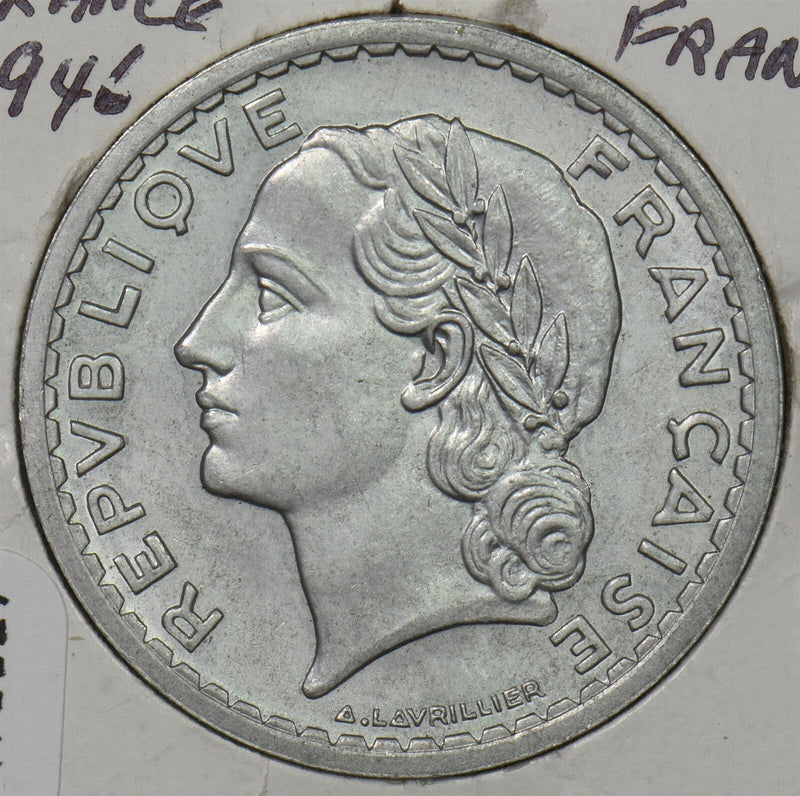 France 1946 5 Francs P190627 combine shipping0
