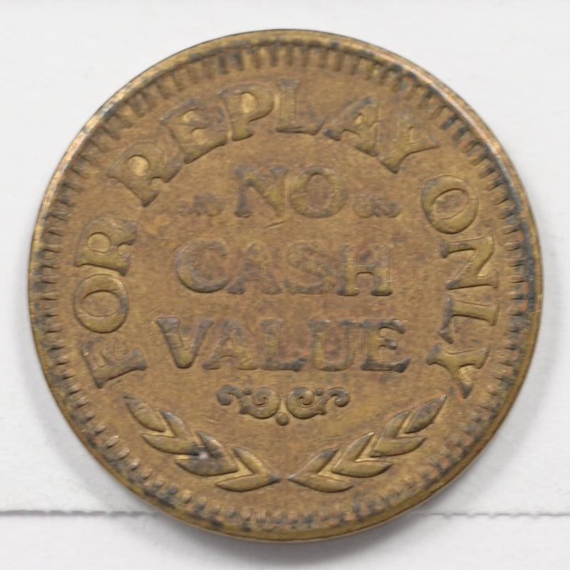 Brass Token No Cash Value Eagle with 20 Stars P1514470