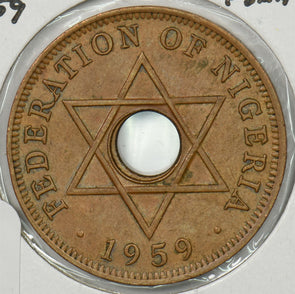 Nigeria 1959 Penny P190417 combine shipping0