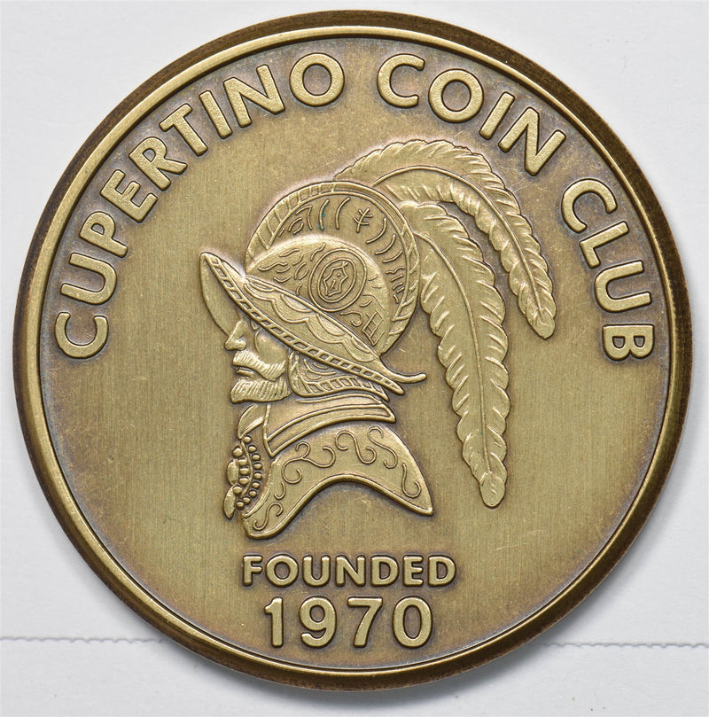 US 2021 Medal Cupertino Coin Club P903456 combine shipping0