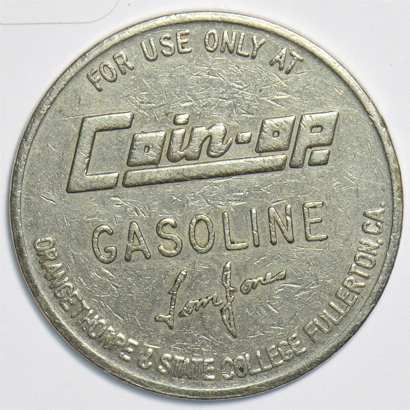 1900 ~70 Token Coin op Gasoline P900024 combine shipping0