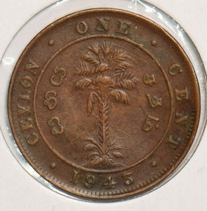 Ceylon 1943 Cent animal P150045 combine shipping2