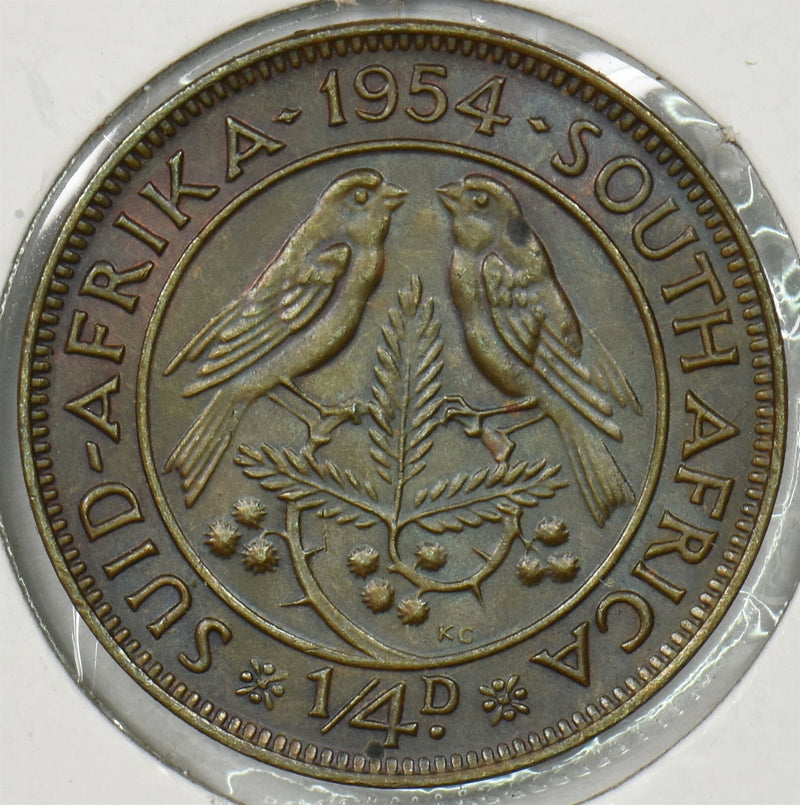 South Africa 1954 1/4 Penny Sparrows animal P900309 combine shipping0