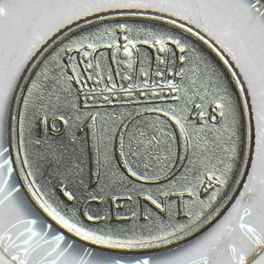 Netherlands 1948 10 Cents P900011 combine shipping1