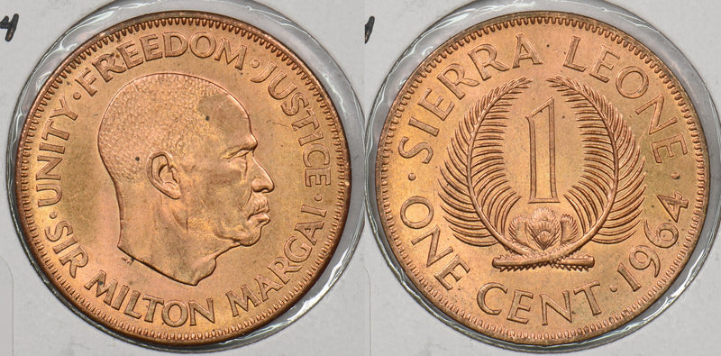 Sierra Leone 1964 Cent P190299 combine shipping0