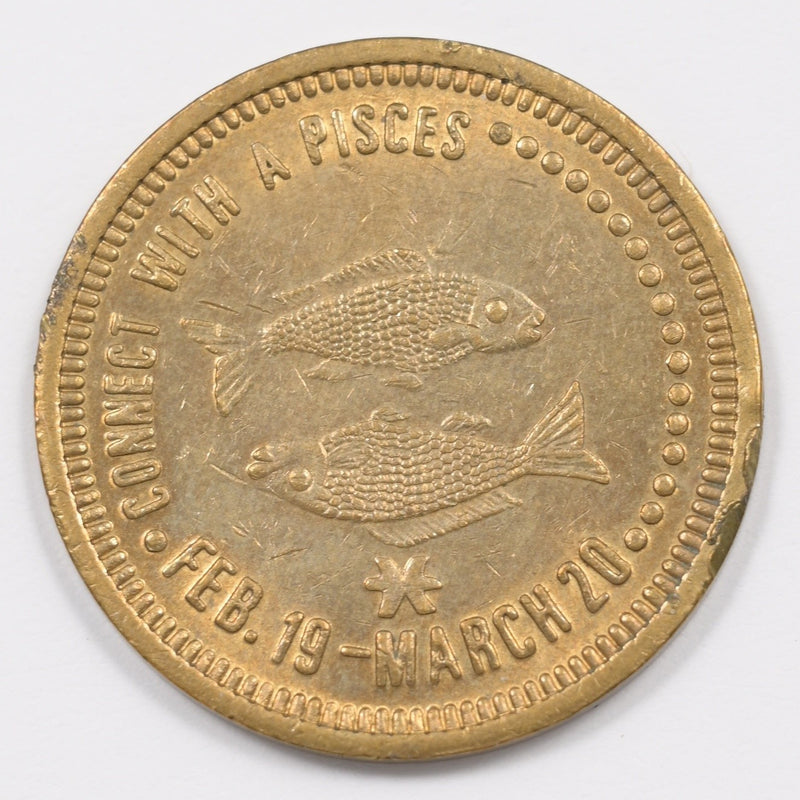 Pisces Zodiac Adult Token P1917070