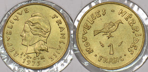 France 1975 Franc Bird animal New Hebrides P190312 combine shipping0