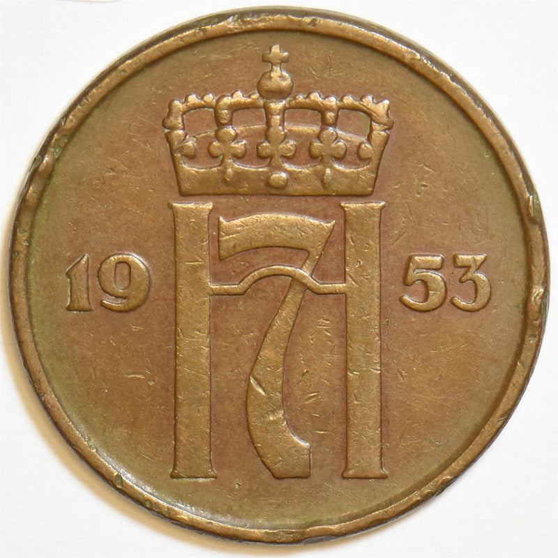 Norway 1953 5 Ore P190019 combine shipping0