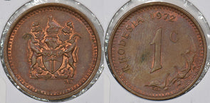 Rhodesia 1972 Cent P190341 combine shipping0