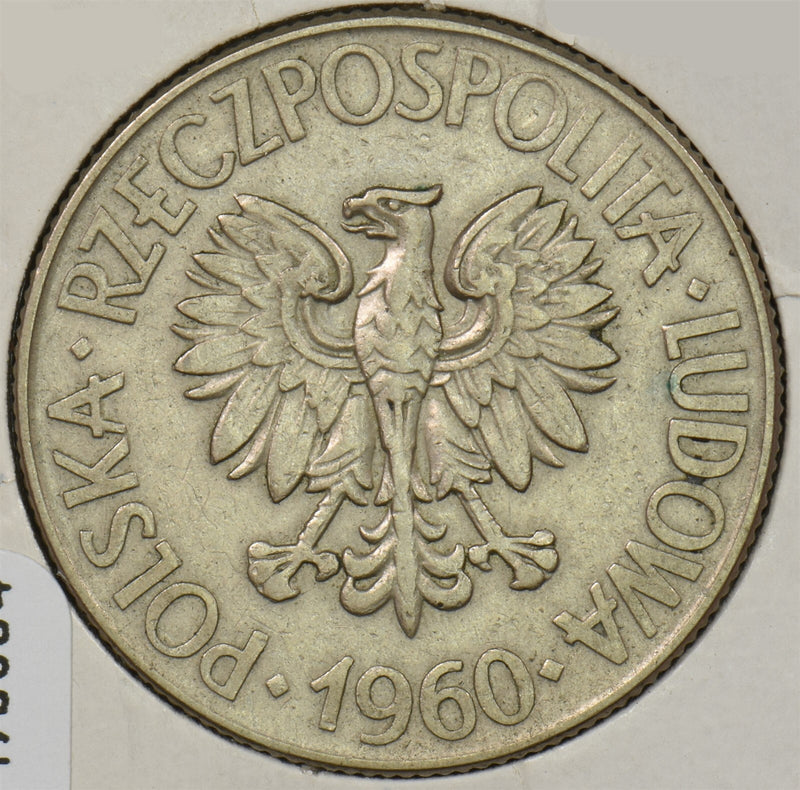 Poland 1960 10 Zlotych Eagle P190504 combine shipping0
